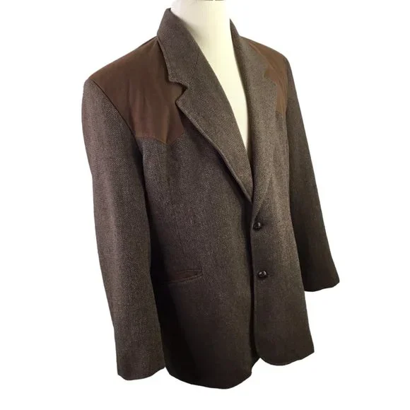 Vintage Pioneer Wear Country Gentlemen Suit Coat Blazer Jacket Western USA Sport - Picture 4 of 13